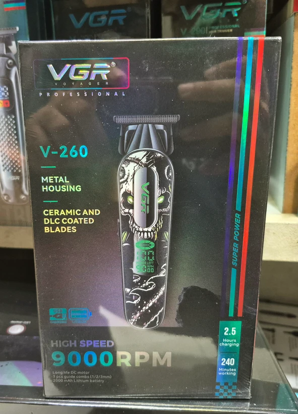 V-260مدل  جدید VGR خط زن با تیغه های سرامیکی 