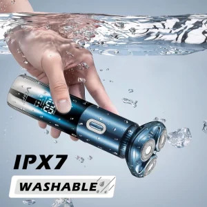 قیمت خرید امسال ۱۴۰۳ ارزانترین باکیفیت ترین ماشین ریش تراش سه تیغ مردانه برند vgrزد آب مدل v392