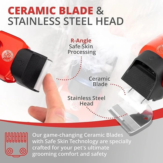 V-208تیغهذهای سرامیکی زد حساسیت و چراغ آرامش بخش