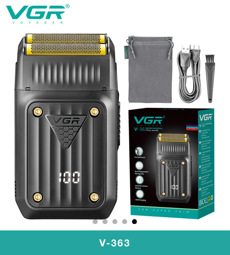 قیمت و خرید انلاین ماشین اصلاح شیور صفر زن صورت آقایون مدل VGR v-363