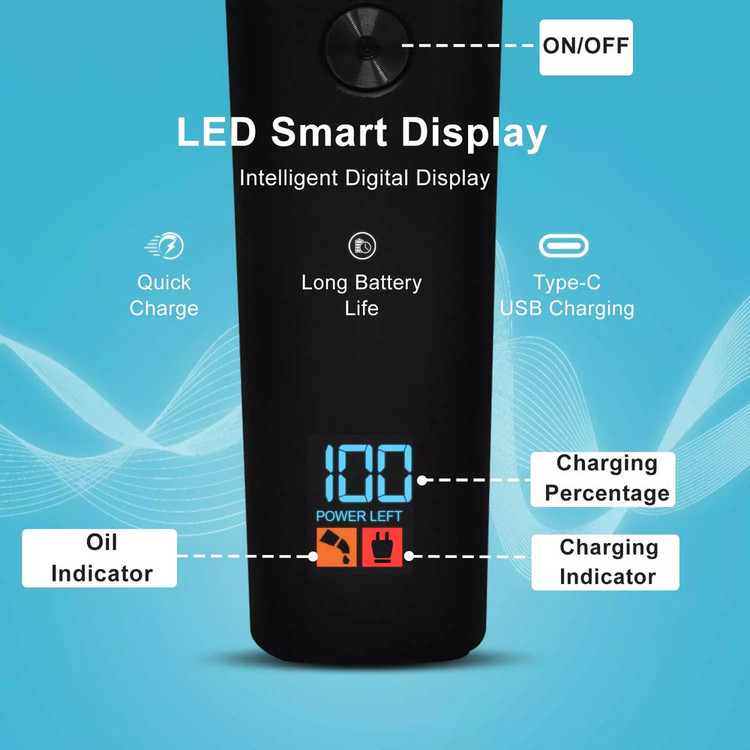 وی جی ار خط زن V937دارای نمایشگر دیجیتالی