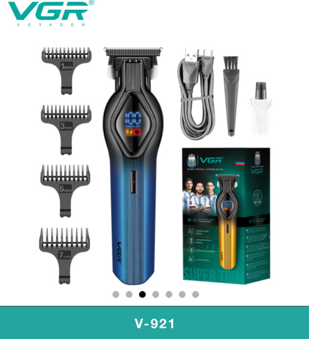 مشاهده ی قیمت و خرید انلاین ماشین اصلاح موی صورت و بدن برند VGRمدل V