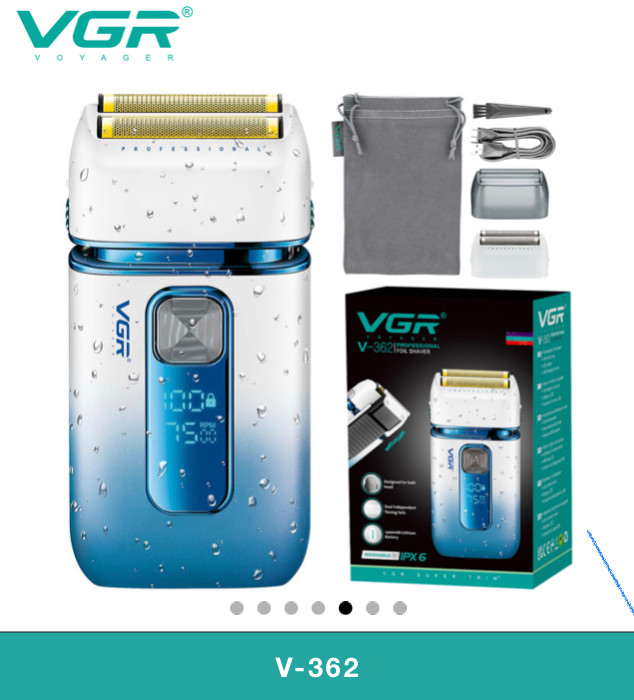 VGR -V-362قیمت بروز و برسی ویژگی های کلیدی ماشین اصلاح صفر زن ویجی ار ریش (شیور)