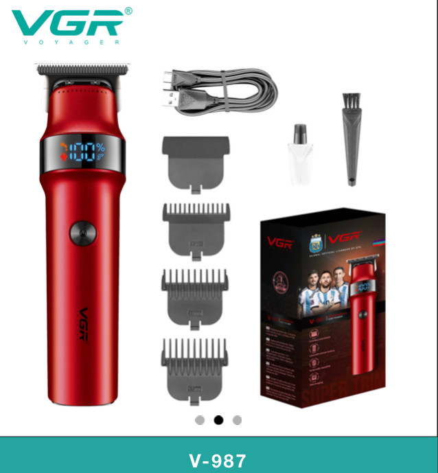 VGR V-987ماشین اصلاح خط زن مخصوص صورت و بدن اقایون
