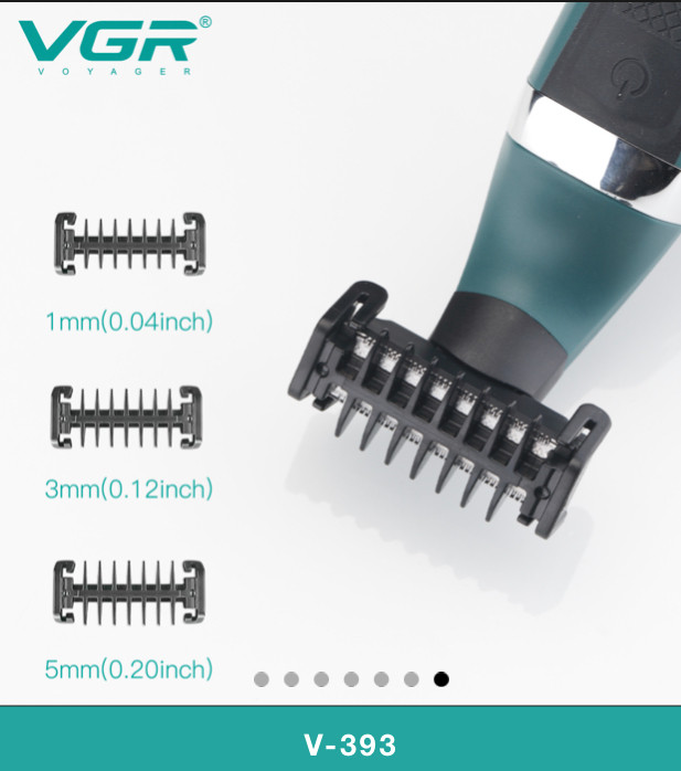 تیغه های استیل ضدزنگ بادی گروم VGR V393">