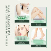 KEMEi km6037اپیلاتور ۴کاره مخصوص خانومها اصلاحموهای زاعد -زیر بغل -ناحیه شرمگاهی -و کل بدن استفاده آسان همانند تیغ