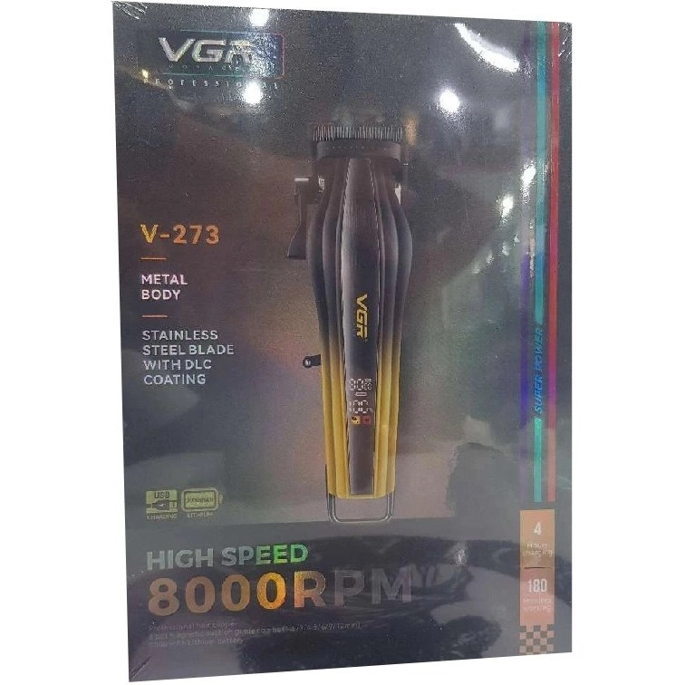 بررسی ماشین اصلاح وی حی ار مدل V-273دور متور ۸۰۰۰ویژگی ها و جنس تیغه ها