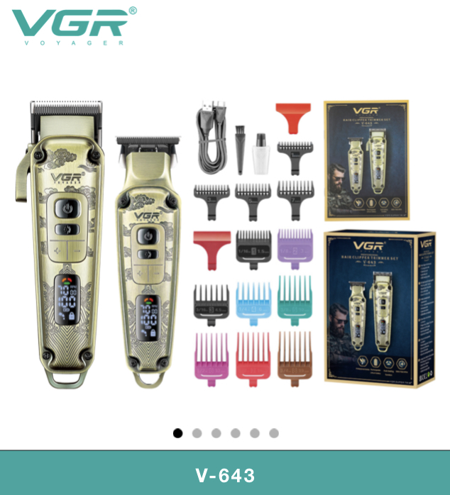 ست ۲عددی اصلاح مو ویجی ار مدل V643
