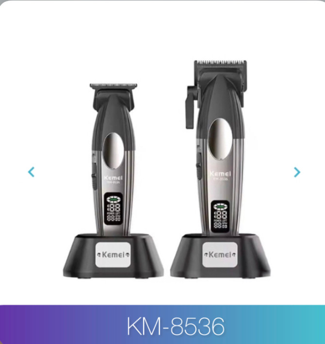 8536پک دو عددی ماشین اصلاح موی سر و صورت قابلیت آرایشگاهی حرفه ای با کیفیت عالی و قیمت ویژه از سایت vgrmall