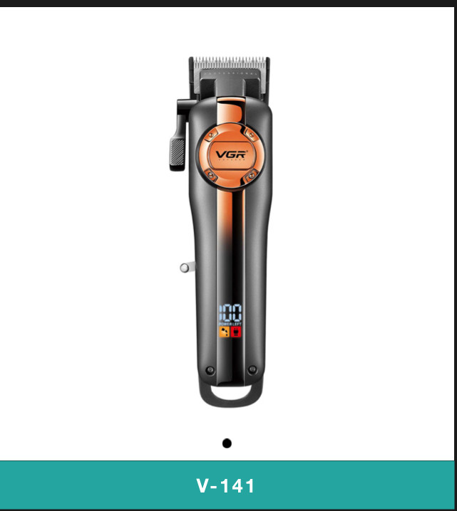 دستگاه حرفهای آرایش مردانه VGR مدل V-141 با نمایشگر