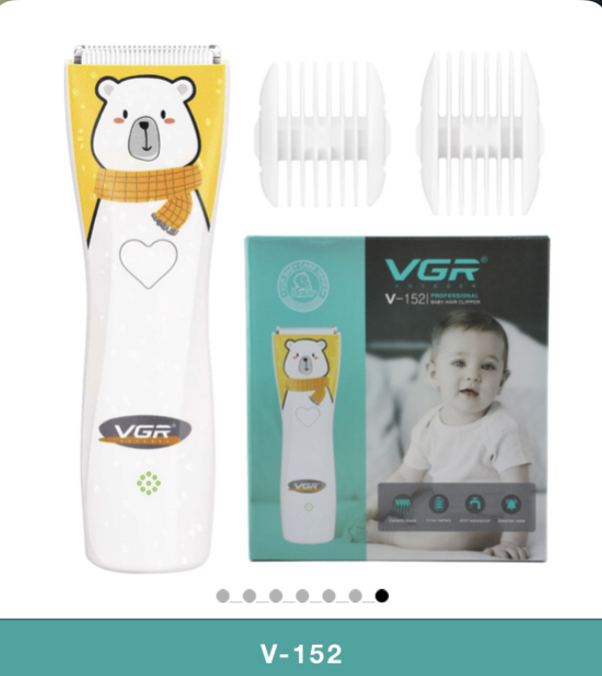 تیغه سرامیکی و شانههای ماشین اصلاح کودک VGR V-152