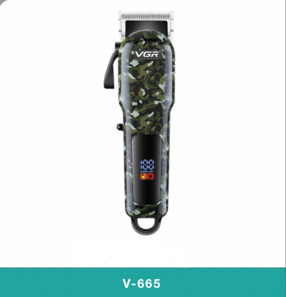 شانه و روغن وی جی ار مدل چریکی کد V-665پروفیشنال