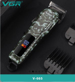 شانه و روغن وی جی ار مدل چریکی کد V-665پروفیشنال