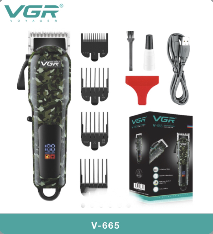 مشخصات تکمیلی ماشین موی سر VGR مدل v665