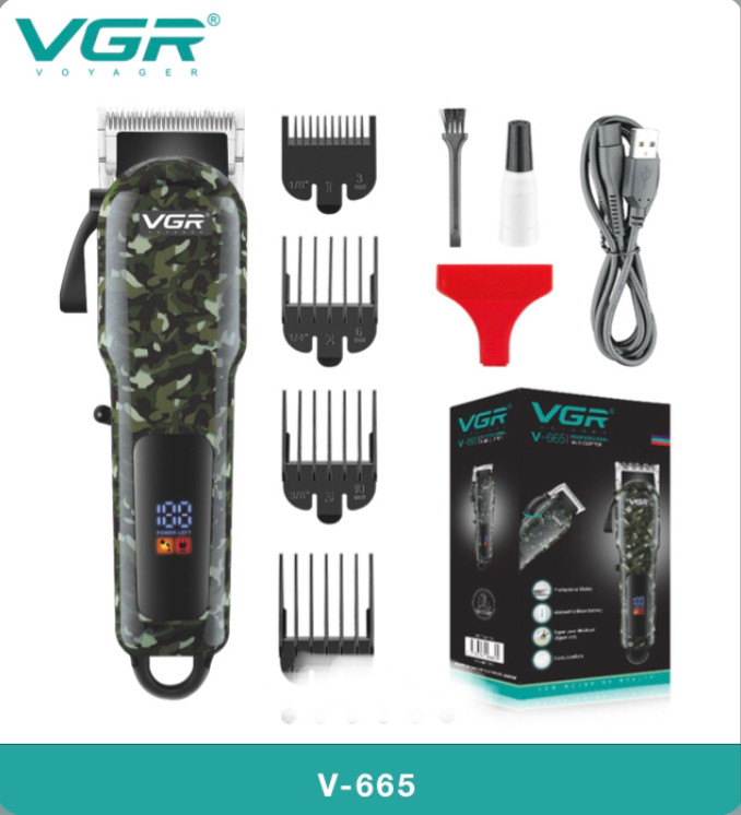 مشخصات تکمیلی ماشین موی سر VGR مدل v665