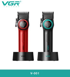ماشین اصلاح حجم زن VGR V-001 با تیغه سرامیک DLC و باتری ۴۶۰۰mAh - نمایندگی رسمی وی جی ار مال