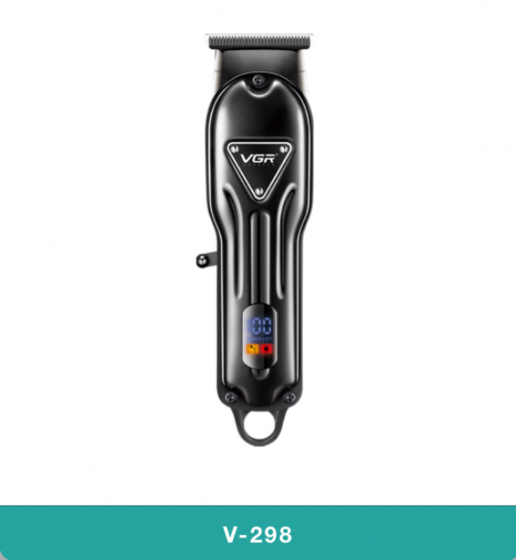 ویجی ار v298پرفروشترین ماشین اصلاح سال ۱۴۰۴متور ۷۰۰۰بر دقیقه و ۲۹۰دقیقه استفاده ی مداوم طراحی ارگونومیک و تحویل ۴روزه درب منزل