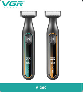 بادی گروم VGR V-360 ضدآب با تیغه ایمن SkinSafe