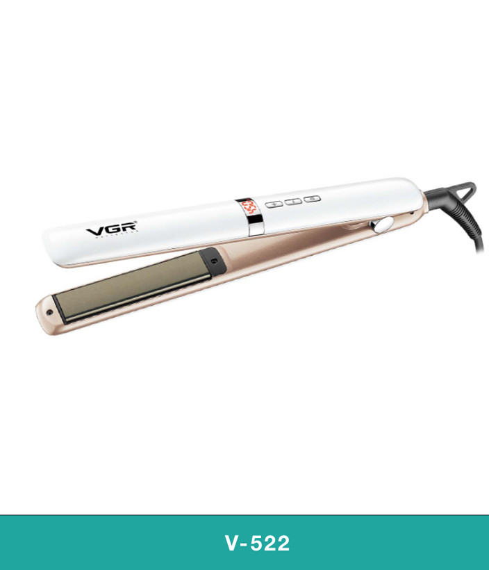 "اتوی موی VGR مدل V-522 با صفحات سرامیکی و نمایشگر دیجیتال