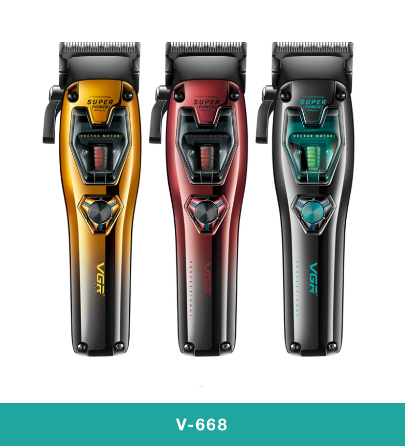 ماشین اصلاح سر و صورت وی جی ار حجم زن VGR V-668 با موتور ۱۱۰۰۰ دور