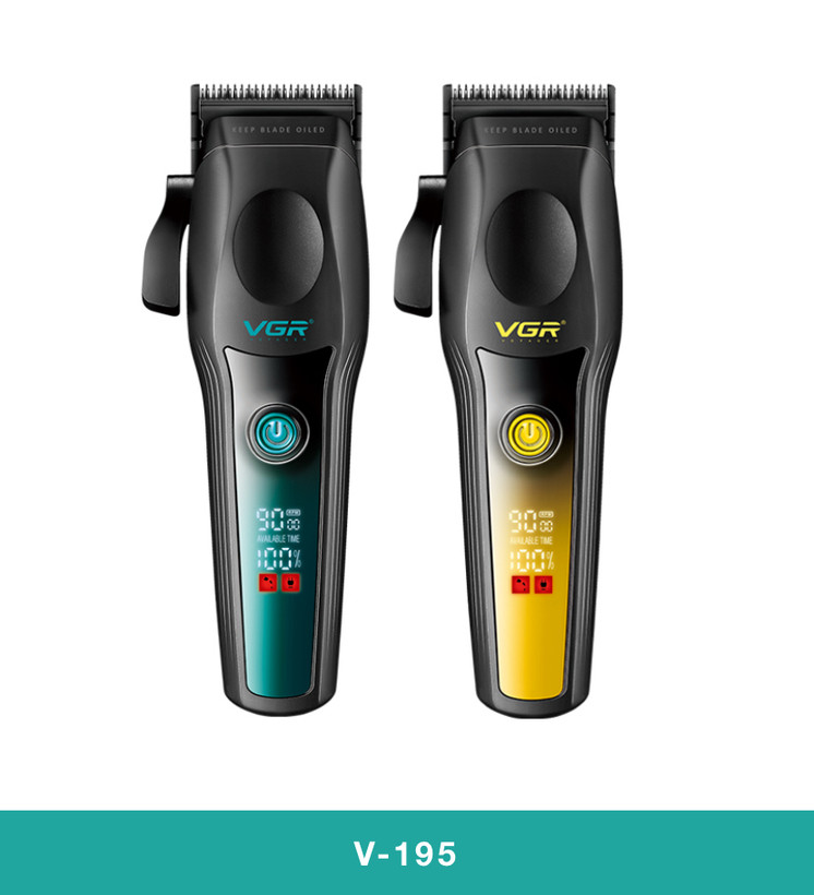 ماشین اصلاح حرفهای VGR مدل V-195 با تیغه DLC