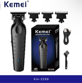 KEMEi—-km2299اصلاح مو خطزن کیمی کارتن طلایی و آبی
