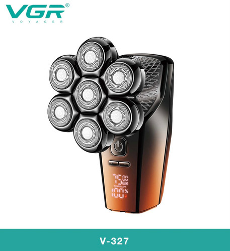 ریشتراش 7 تیغه VGR V-327 با نمایشگر LED">