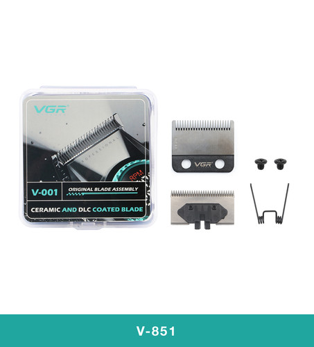 تیغه اورجینال ماشین اصلاح VGR مدل V001 - تیغه سرامیکی آبی رنگ - کیفیت درجه A