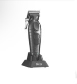 نمایشگر LED هوشمند - کنترل وضعیت باتری و دستگاه" 5. "نمایش اهرم تنظیم درجه - قابلیت تنظیم دقیق طول مو"