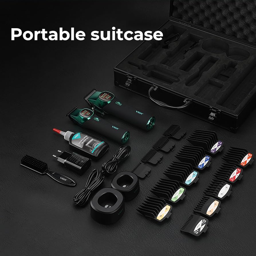 ست حرفه ای مخصوص ارایشگاه و شخصی وی885 اس۲ رنگ سبز