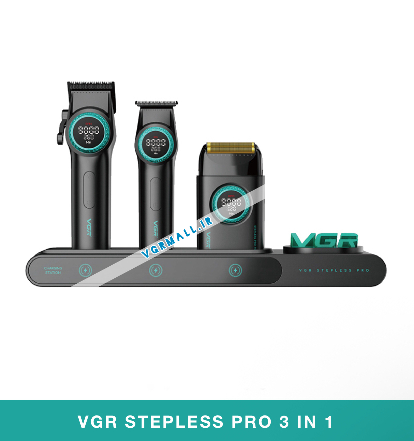 VGR STEPLESS PROمجموعه ی 3تایی اصلاح وی جی ار