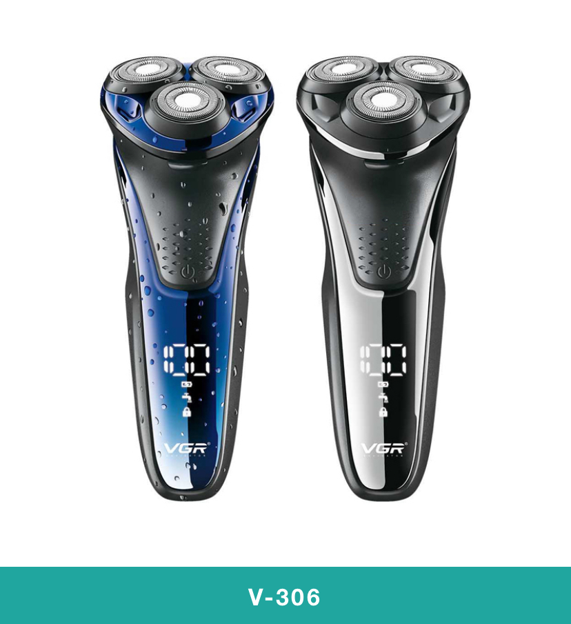 V-306 shiverشیور چرخشی سه تیغ وی جی ار