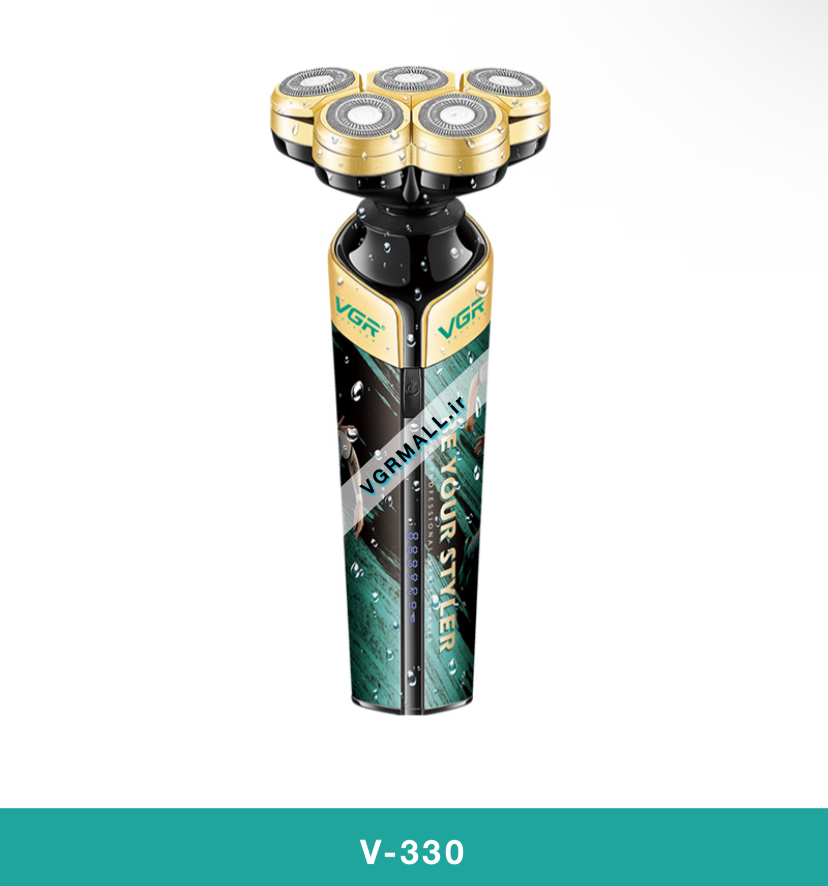V-330shiver شیور ریش تراش پنج تیغ جدید VGR
