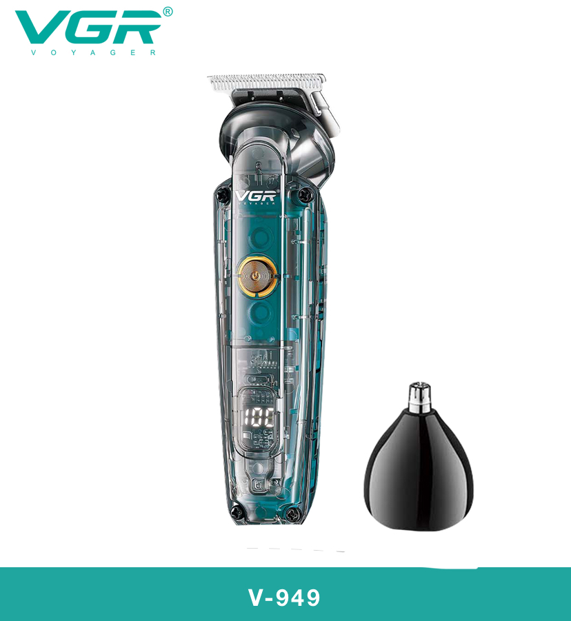 V-949_s2in1 trimmer خط زن دو‌کاره وی جی ار