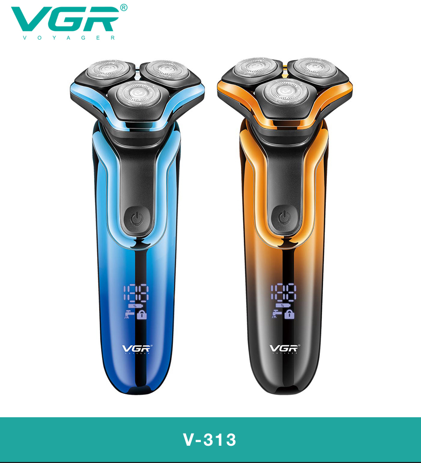 V-313 shiverشیور ریش تراش چرخشی وی جی ار