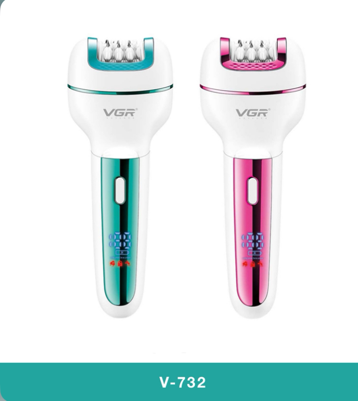 V-732 EpilatorS2in1ست اصلاح اپیلاتور وی جی ار