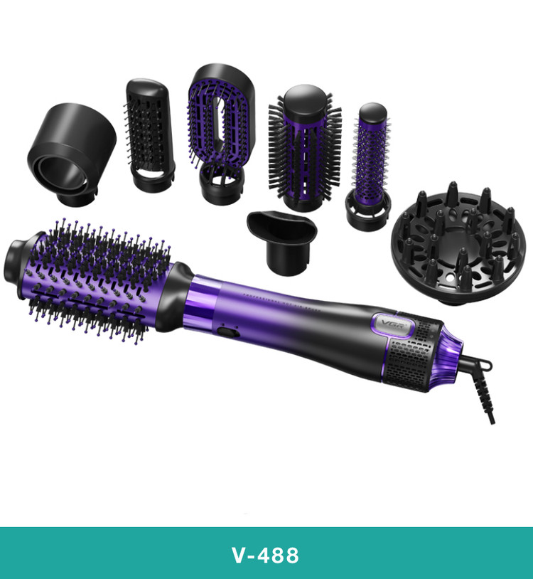 انواع جدیدترین سشوار چرخشی چند کاره پر قدرت vgr