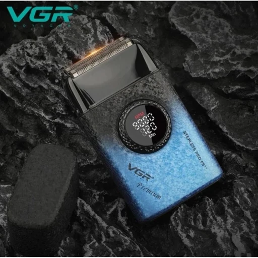 ست آبی VGR شامل حجم‌زن V-001، خط زن V-977 و شیور V-377