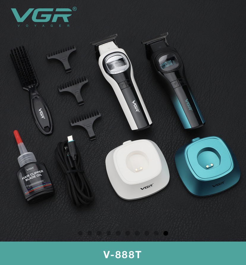 نمایشگر LED و تیغه DLC بلک خط زن VGR V-888T