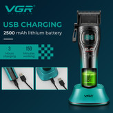 نمایشگر و استند شارژ کلیپپر VGR V-888C - قیمت با گارانتی ۲۴ ماهه از وی جی ار مال
