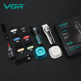 نمایشگر و استند شارژ کلیپپر VGR V-888C - قیمت با گارانتی ۲۴ ماهه از وی جی ار مال