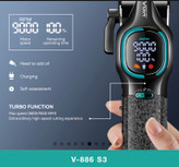 vgr-v886 s3in1ست۳تایی ماشین اصلاح سر و صورت وی جی ار جدید