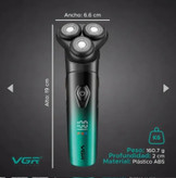استند دیواری شیور VGR V-391 برای نگهداری ایمن و جلوگیری از افتادن دستگاه
