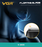 تیغه تیتانیومی شیور VGR V-285S با قابلیت چرخش ۳۶۰ درجه