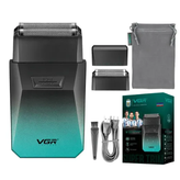 VGR-V372shiverدستگاه شیور ریش تراش مدل فویلی برند وی جی ار