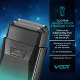 VGR-V372shiverدستگاه شیور ریش تراش مدل فویلی برند وی جی ار