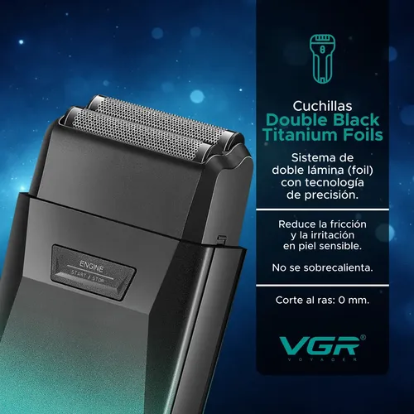 VGR-V372shiverدستگاه شیور ریش تراش مدل فویلی برند وی جی ار