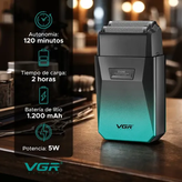 VGR-V372shiverدستگاه شیور ریش تراش مدل فویلی برند وی جی ار