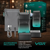 VGR-V372shiverدستگاه شیور ریش تراش مدل فویلی برند وی جی ار