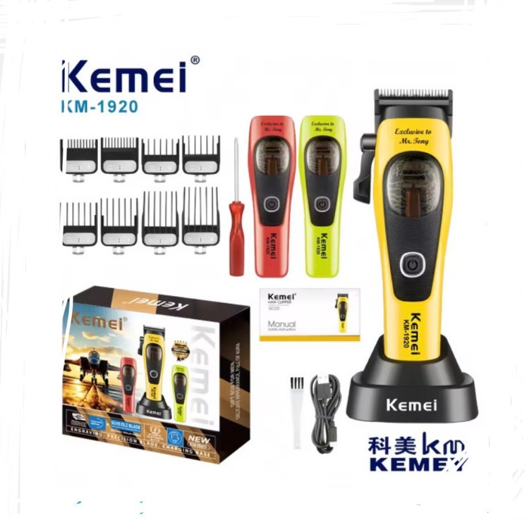 ماشین حجم زن KEMEI KM-1920 با تیغه پودر متالورژی و استند شارژ